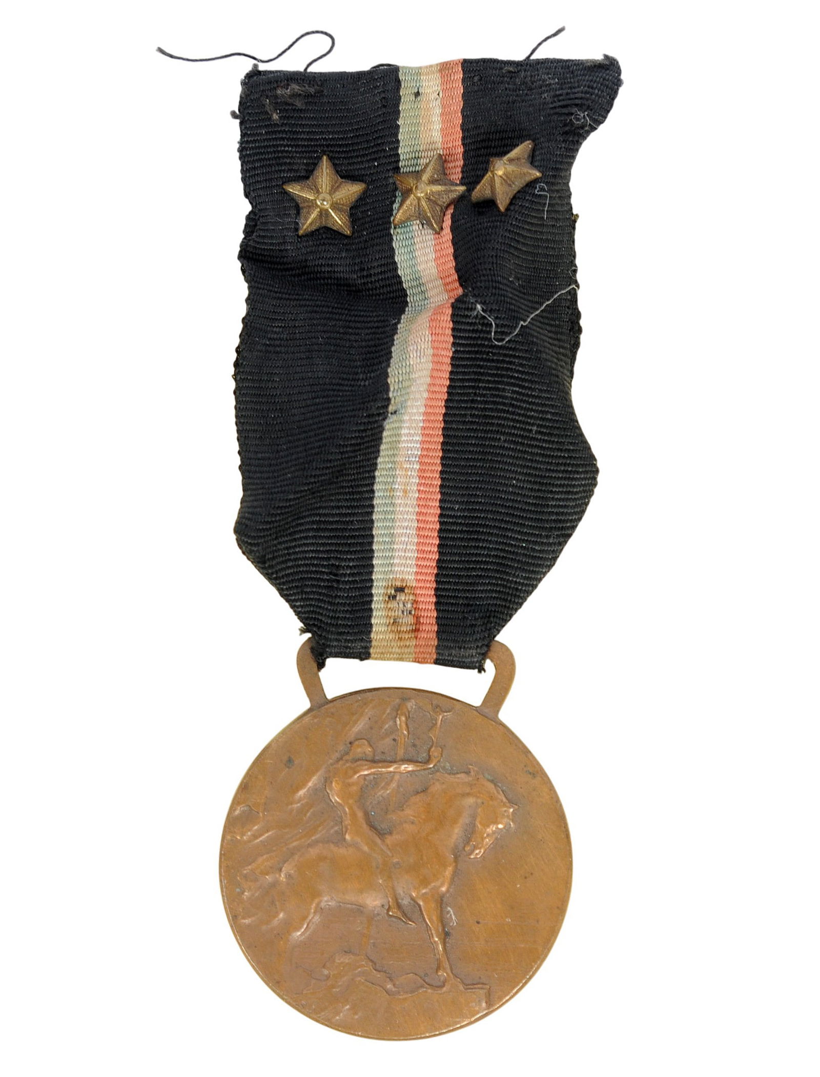 Italian 1919-1922 Fascist Campaign Medal with 3 Participation Stars (JHB) (1 of 5)