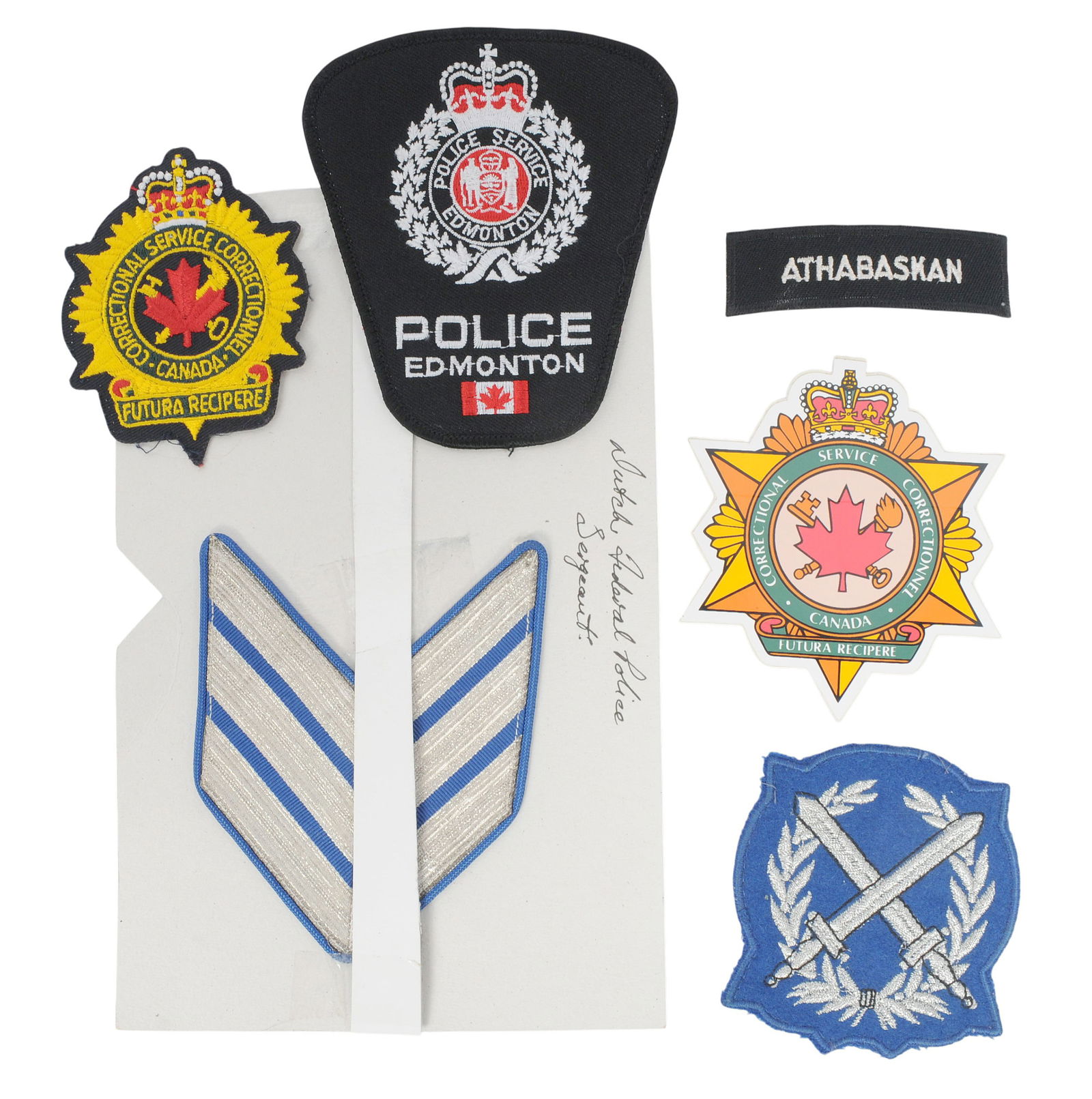 Interesting US and Canadian Law Enforcement Pin, Badge, and Patch Lot of 19(JHB) - 6