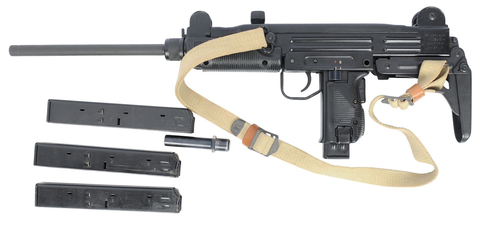 IMI Israeli Action Arms Uzi Model B 9x19 Semi Auto Rifle FFL Required SA46255 (JGD1) - 3