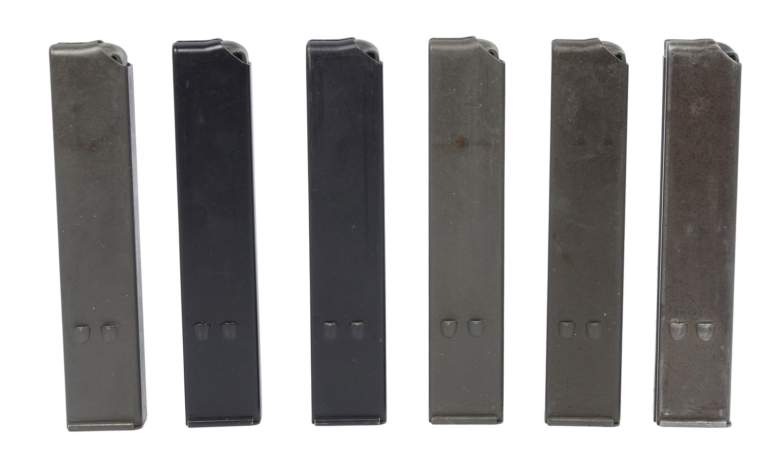 Israeli UZI 9mm 25 Rd. Magazine Lot of 6 (JGD): An Israeli UZI 9mm 25 Rd. Magazine Lot of 6 in good to very good condition. 
