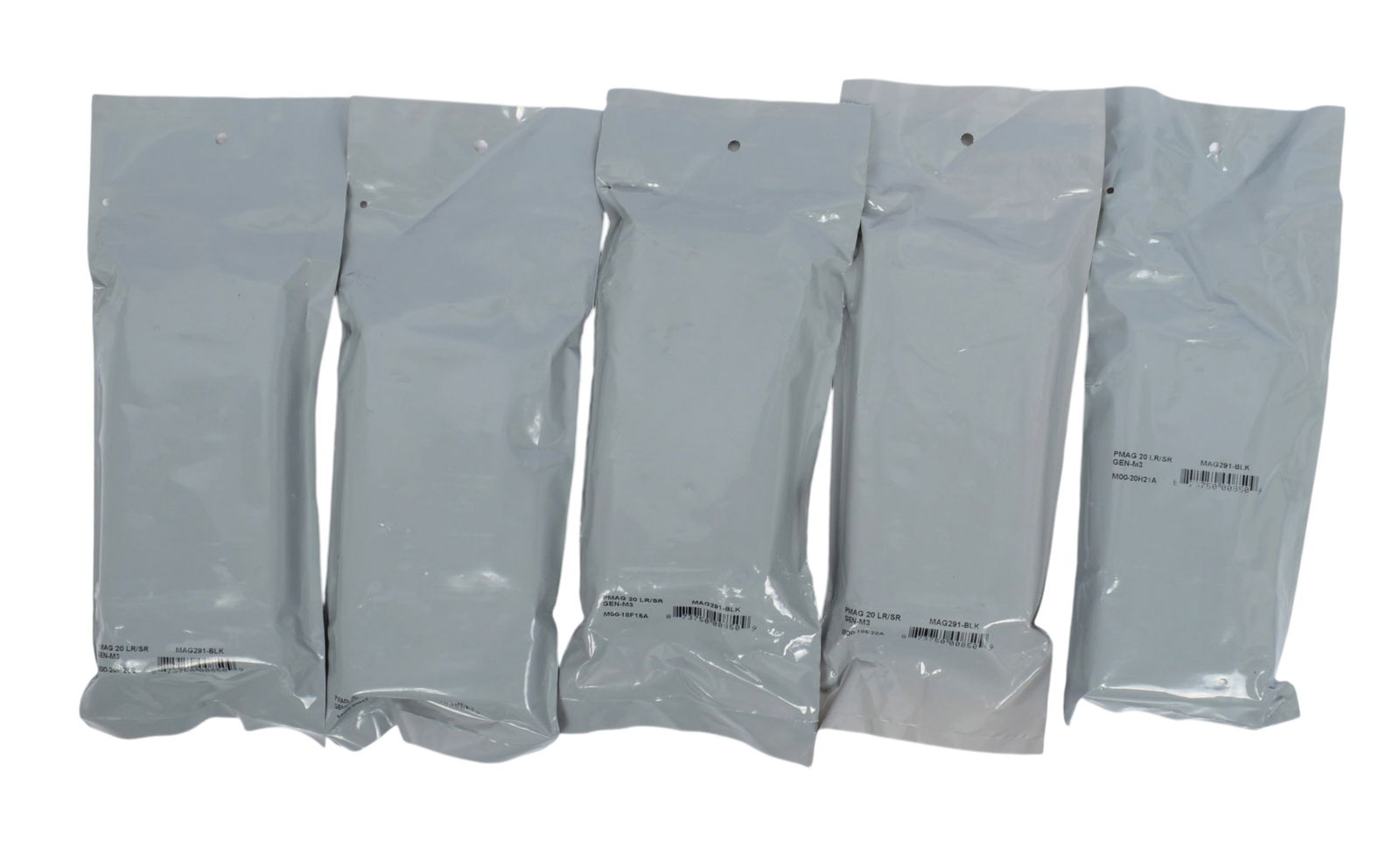 Five Magpul Gen 3 AR-10 7.62x51mm Magazines (JGD) - 3