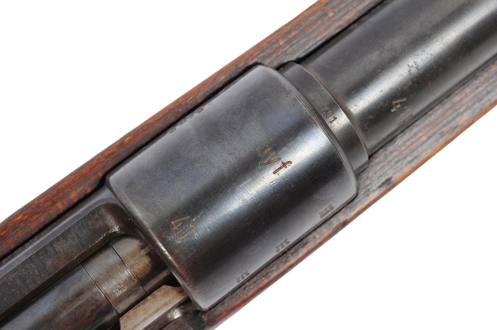 German WWII K98 Mauser BYF Code 1941 Dated 8mm Bolt Action Rifle FFL 5432W (A1) - 7
