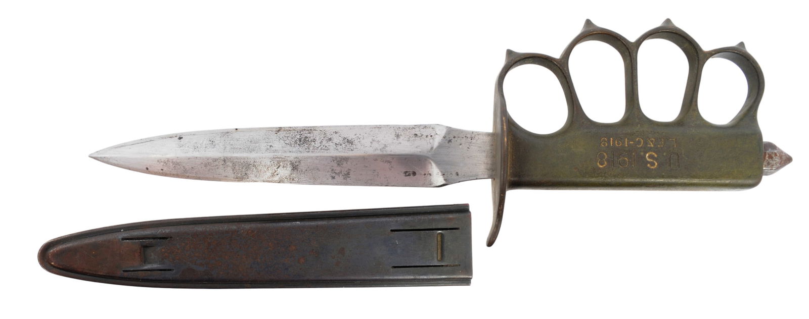 US Military WWI-II era M1918 LF&C Trench Knife (CAH) - 2