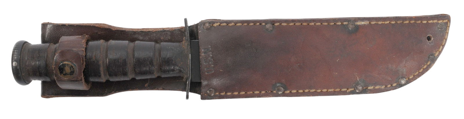 US Navy WWII issue MK-2 Fighting Knife (CAH) - 4