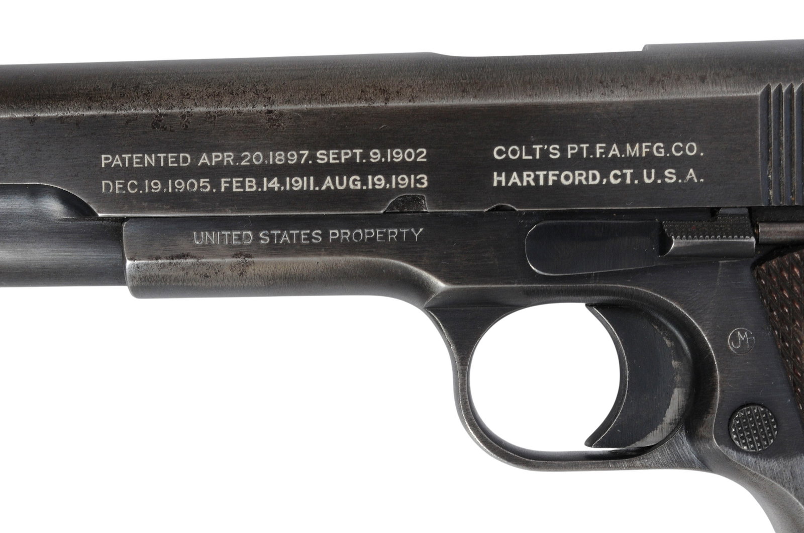 1918 Dated Colt M1911 .45 ACP Semi-auto Pistol FFL Required: 257568 (CAH1) - 4