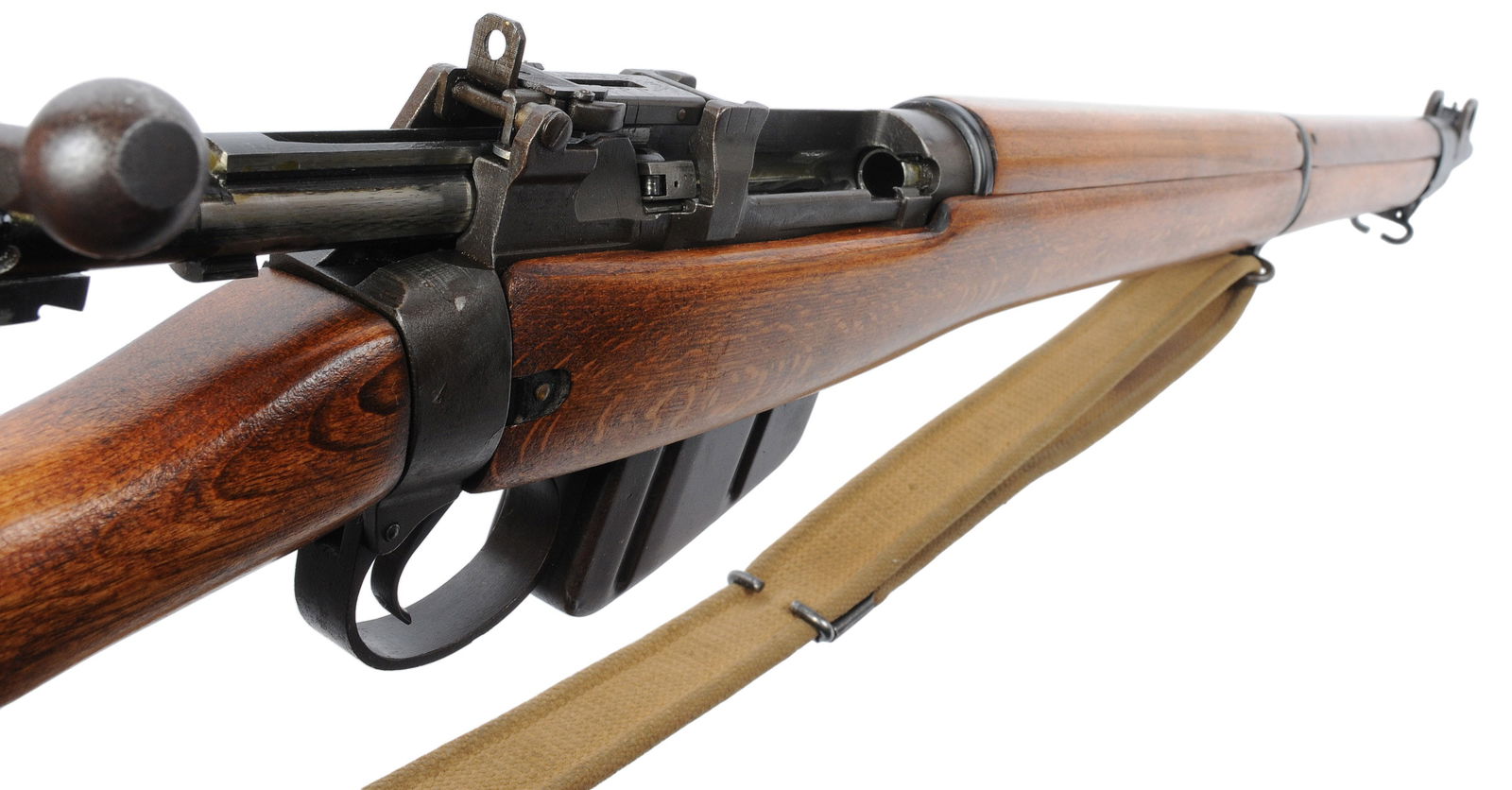 U.S. Property Marked Savage No.4 Mk.1 * .303 British Bolt-action Rifle FFL Required: 0035336 (BCW1) - 5