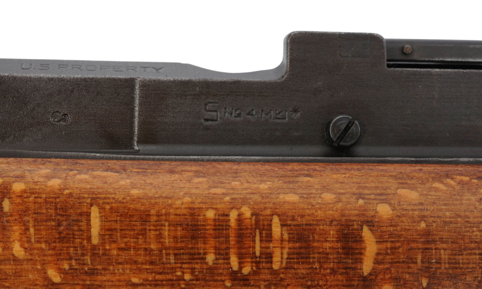 U.S. Property Marked Savage No.4 Mk.1 * .303 British Bolt-action Rifle FFL Required: 0035336 (BCW1) - 7