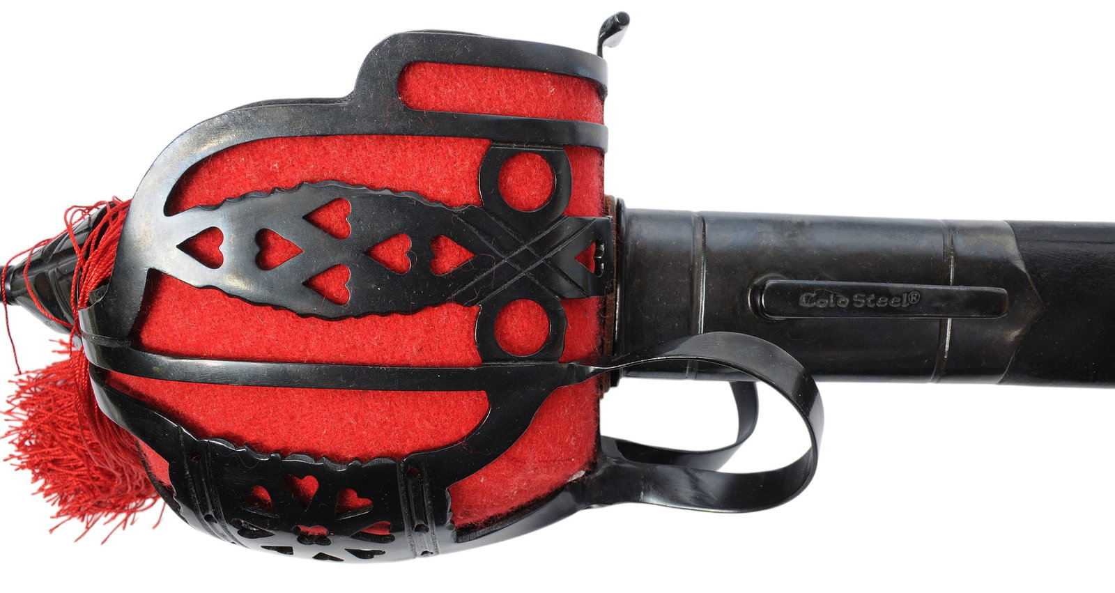 Cold Steel Manufactured Reproduction 16th Century Scottish Basket Hilt Sword (O2S) - 7