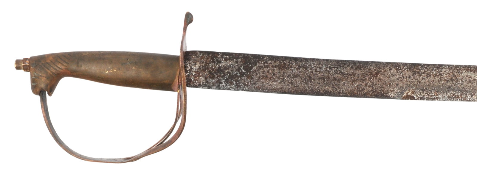 Antique India or Middle Eastern Lions Head Hilt Engraved Calvary Sword (HKR) - 2