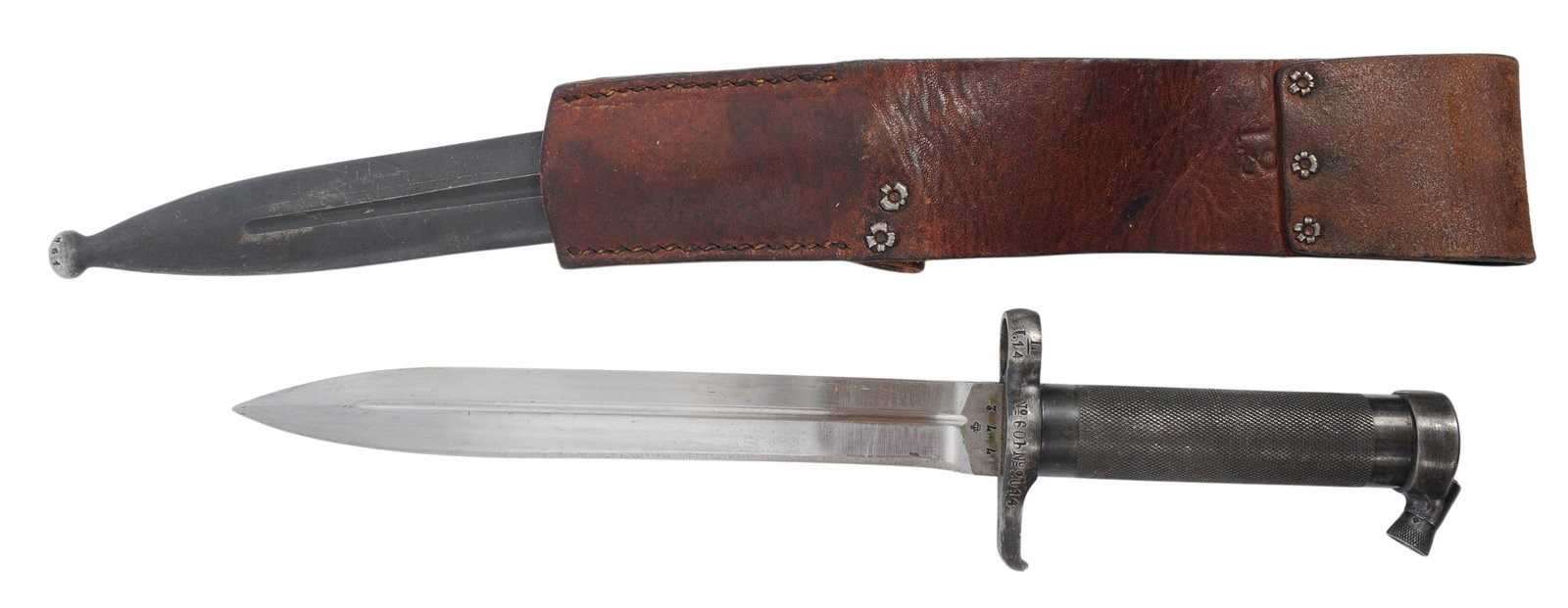 Unit Marked Swedish Model 1896 Mauser Bayonet(BCW) - 4