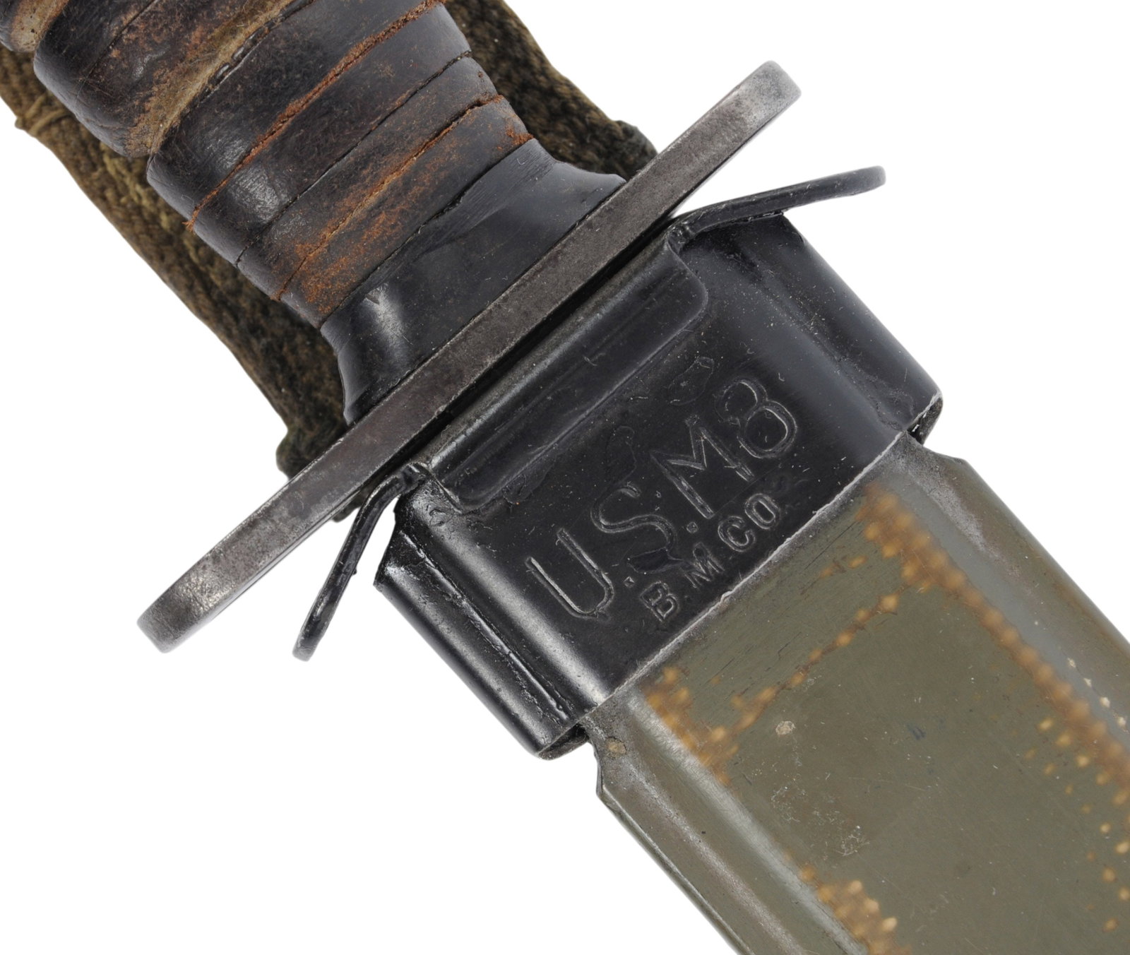 US Military M1 Carbine M4 Bayonet with M8A1 Scabbard (BCW) - 4