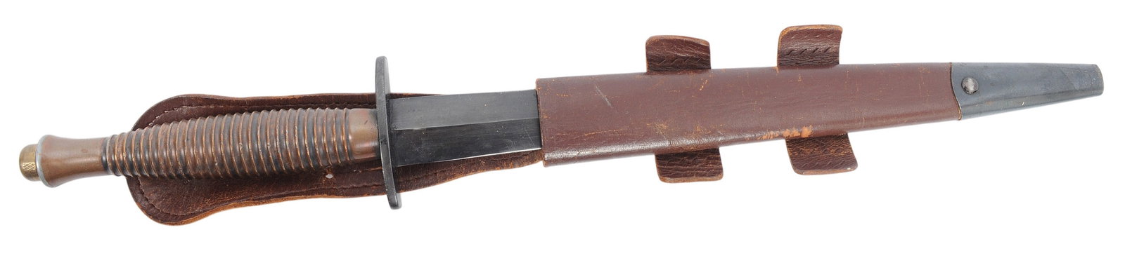 British Military Issued WWII Fairbairn & Sykes Fighting Knife (CAH) - 5