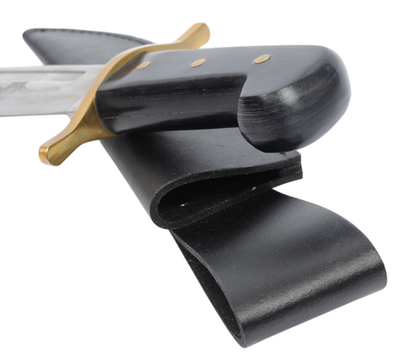 Aftermarket Commemorative Etched Marine Raider V44 Fighting Bowie Knife (CAH) - 6