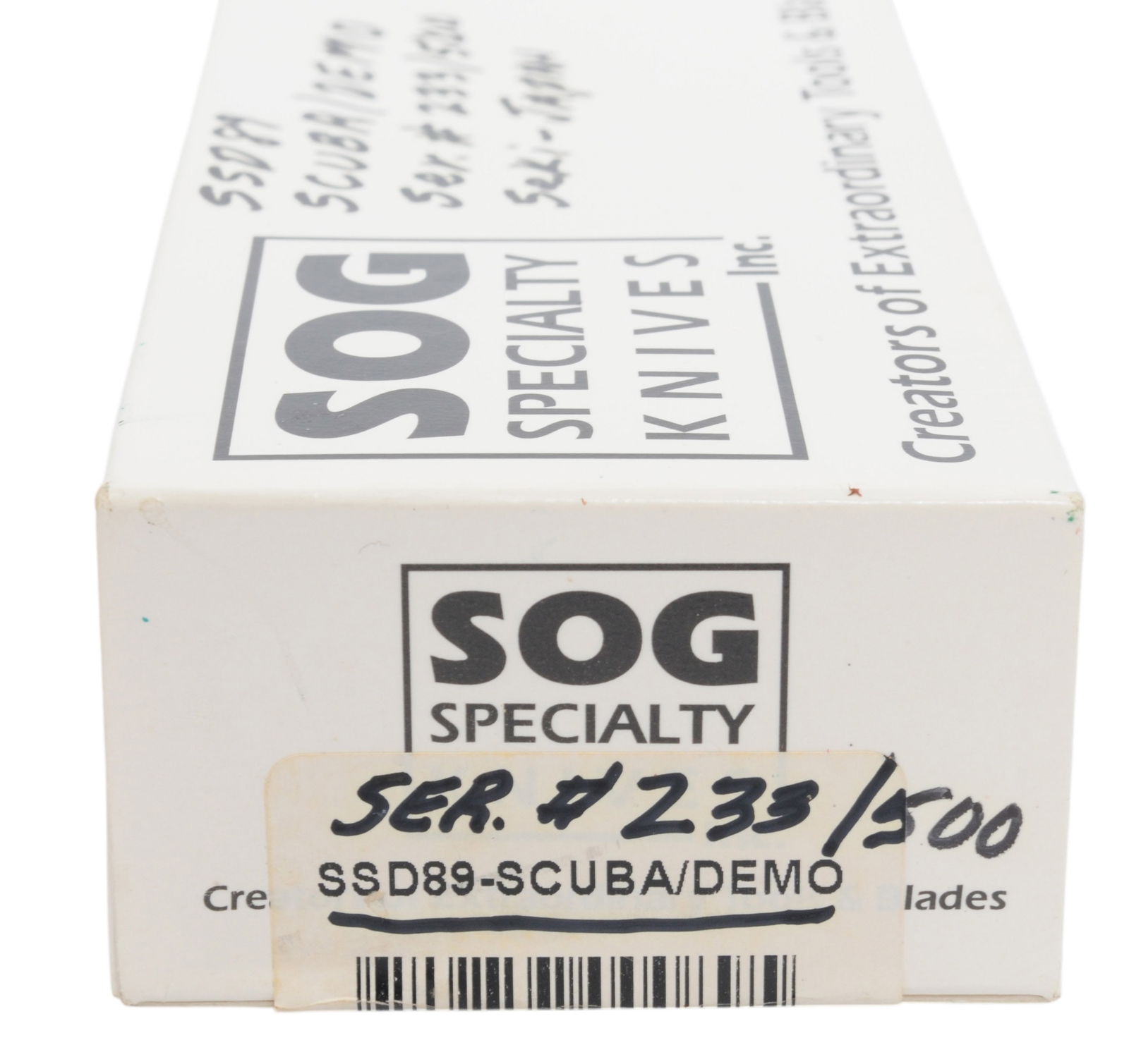 SOG Scuba Diver Demo Knife(CAH) - 7