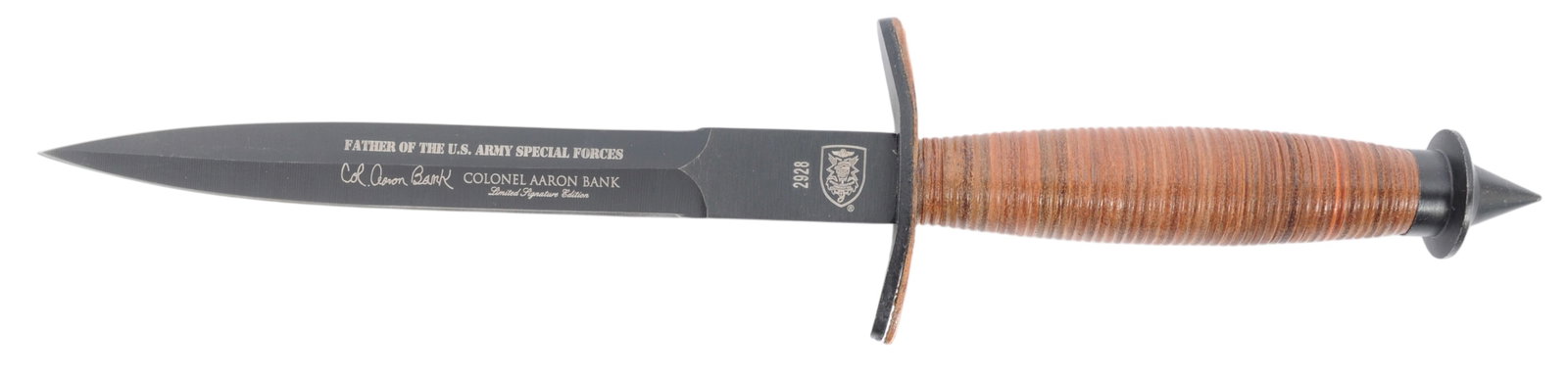 United Cutlery Aaron Bank "Father of the Green Berets" Commemorative V-42 Fighting Knife(CAH) - 4