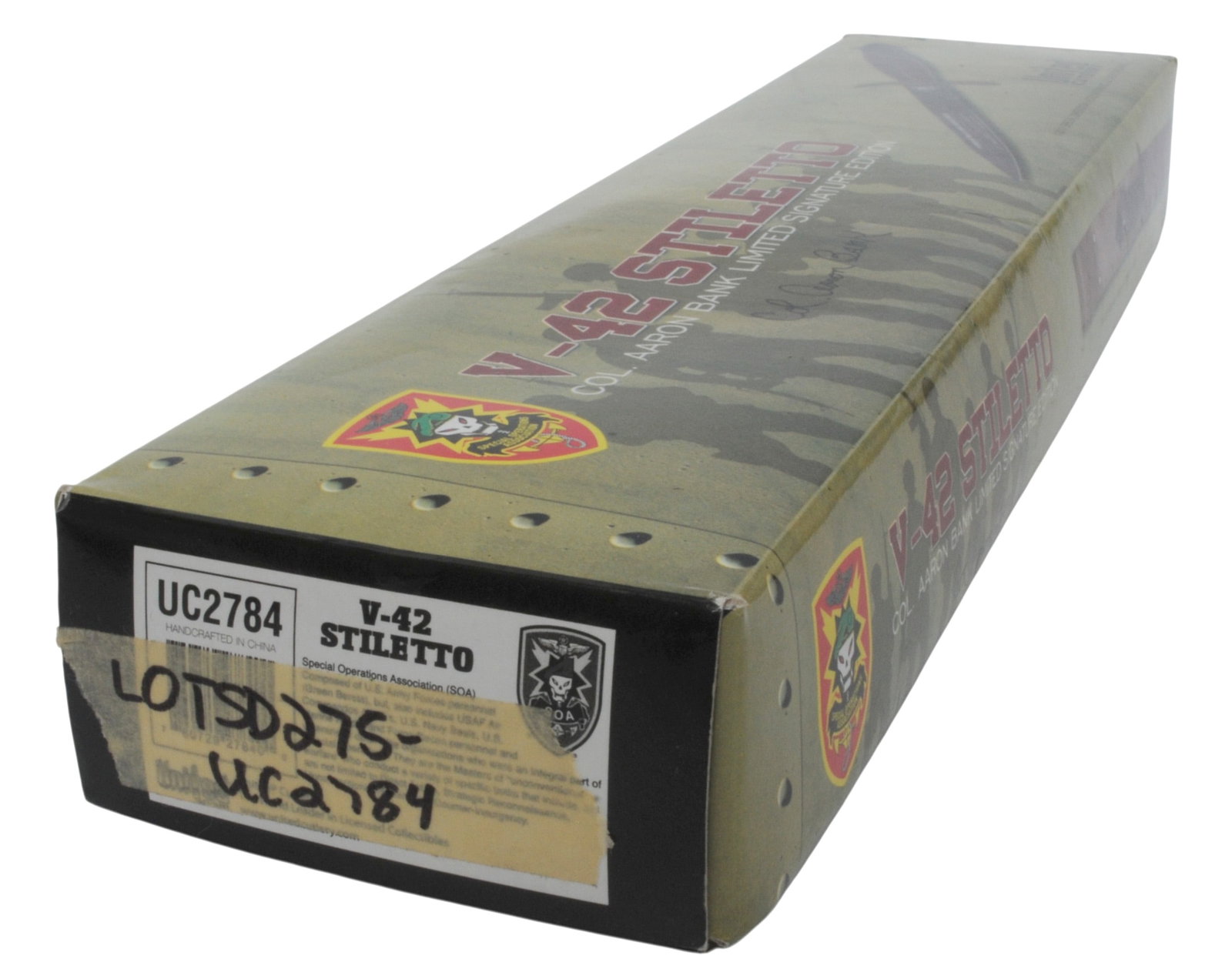 United Cutlery Aaron Bank "Father of the Green Berets" Commemorative V-42 Fighting Knife(CAH) - 8