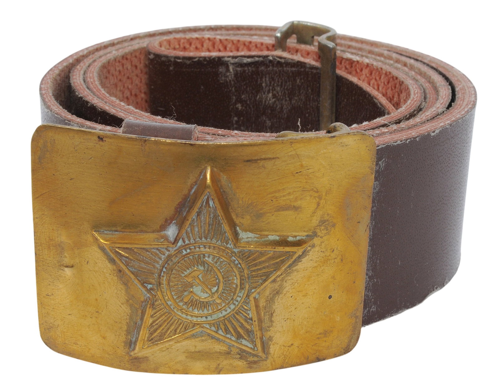 Russian Afghanistan / Cold War Afghanka Summer Boonie and Belt Buckle (A2B) - 10