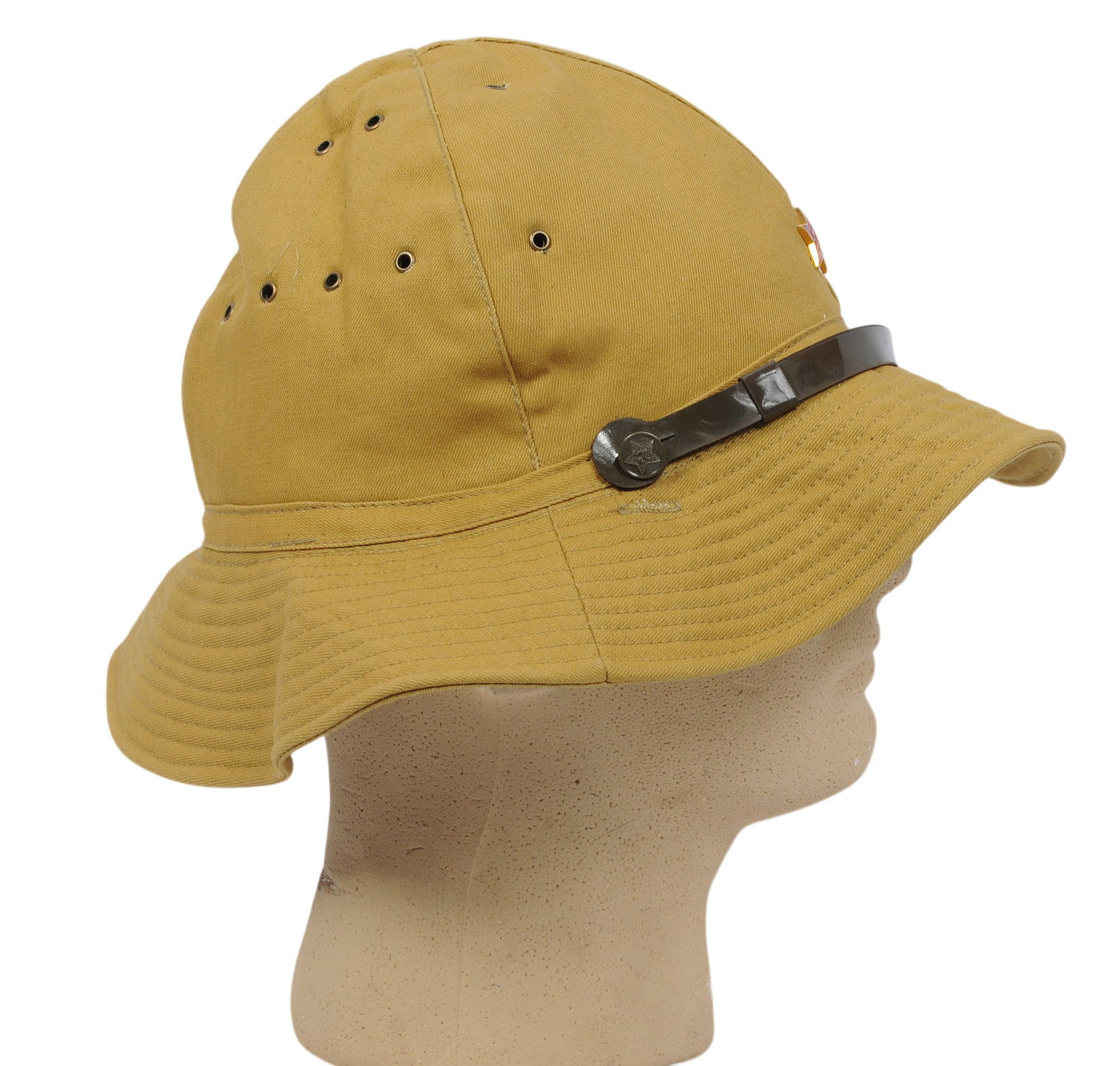 Russian Afghanistan / Cold War Afghanka Summer Boonie and Belt Buckle (A2B) - 7