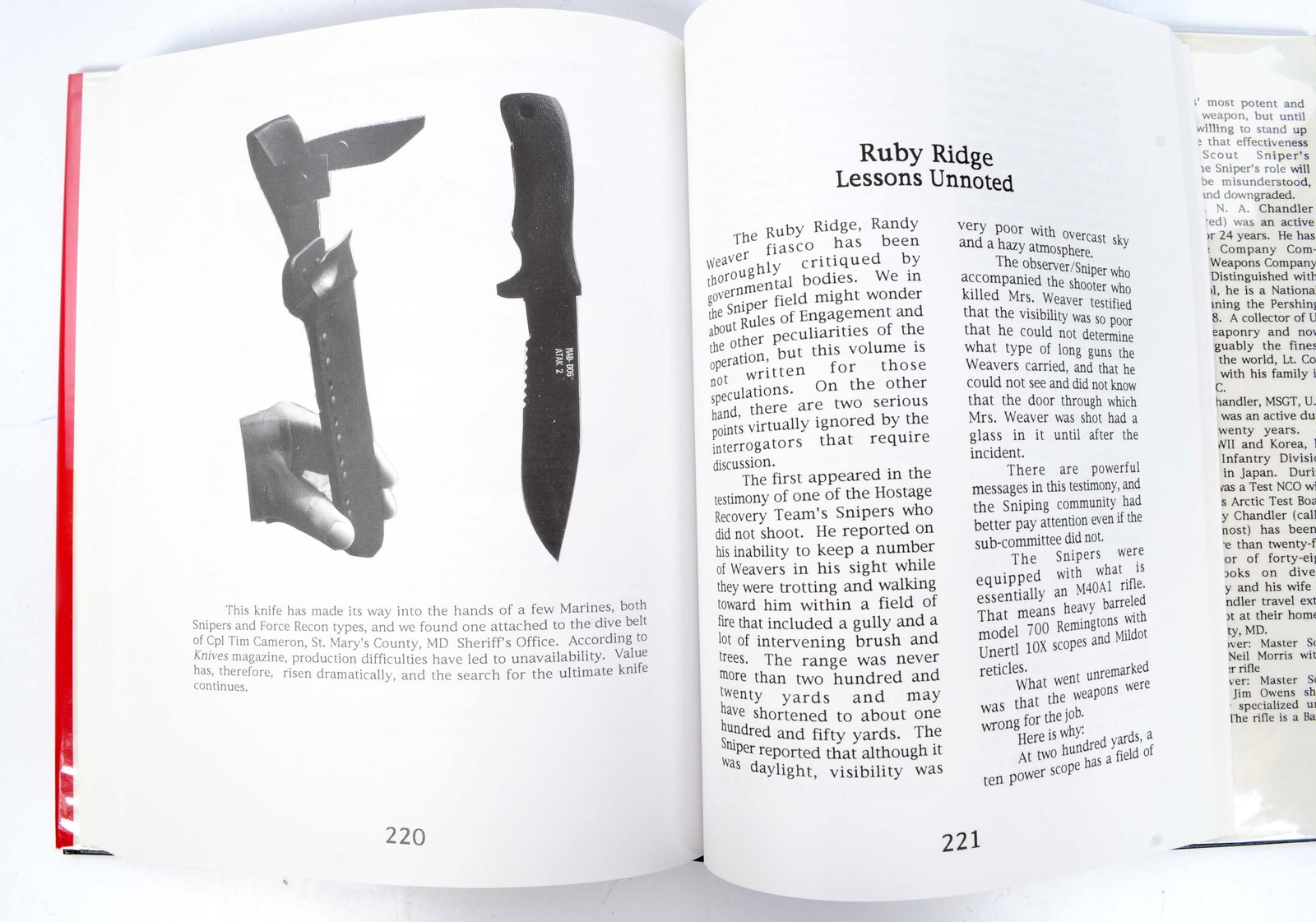 Educational Book "Death from Afar Volume IV Marine Corps Sniping" by Chandler & Chandler (BCW) - 15