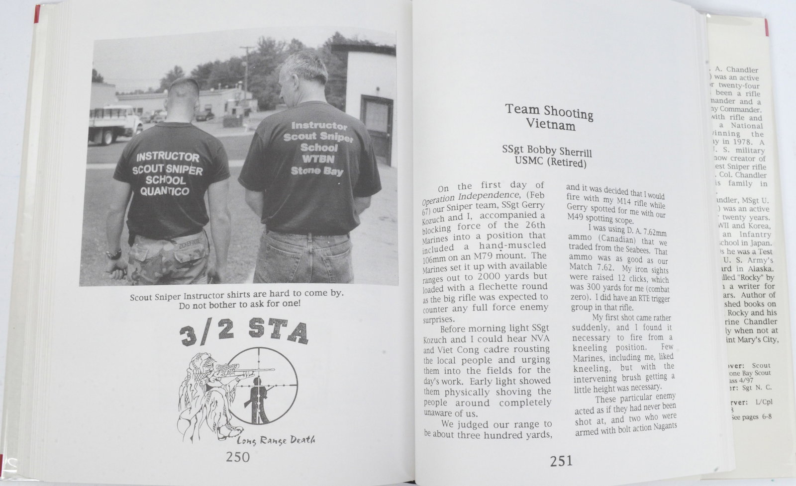 Educational Book "Death from Afar Volume V Marine Corps Sniping" by Chandler & Chandler (BCW) - 14