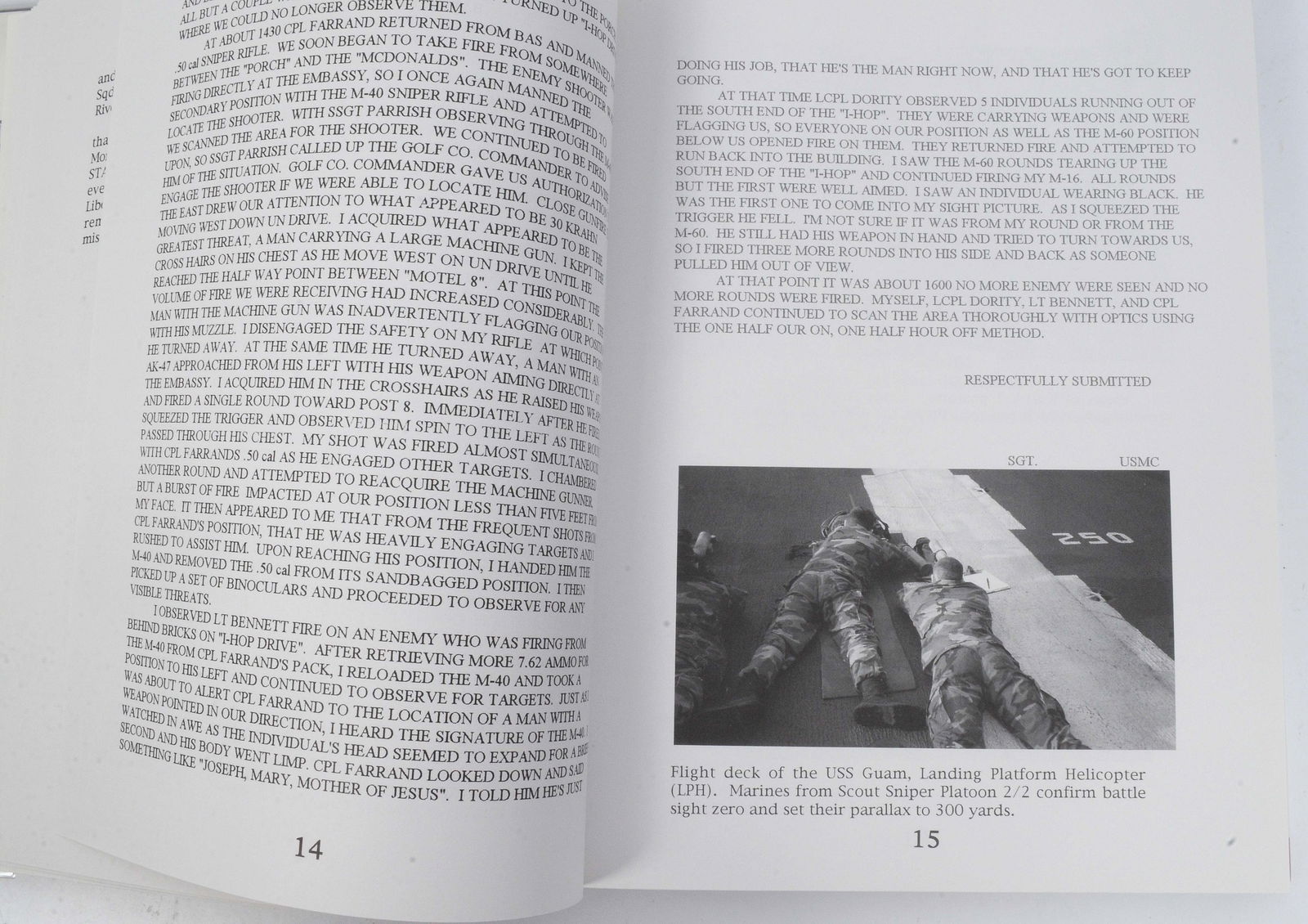 Educational Book "Death from Afar Volume V Marine Corps Sniping" by Chandler & Chandler (BCW) - 5