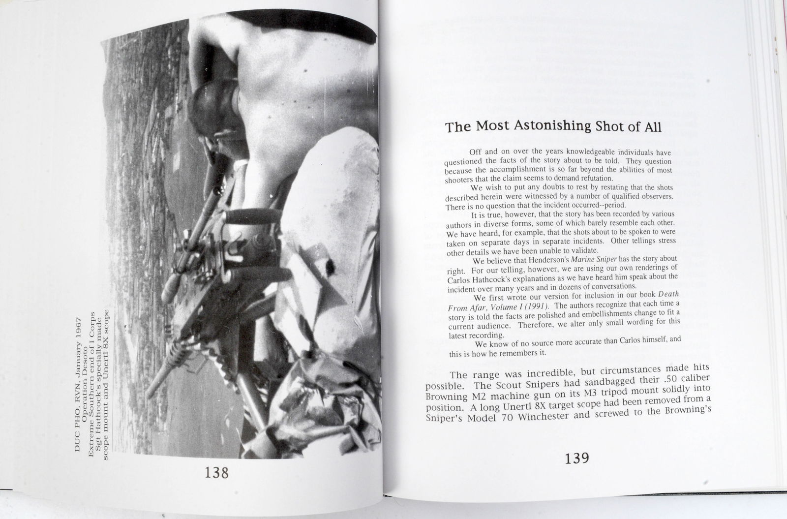 Signed by Chandler and Carlos Hathcock "White Feather" by Carlos Hathcock (BCW) - 12