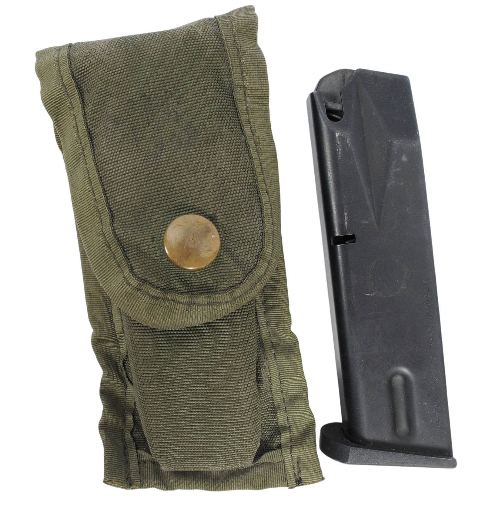 US Military WWII M1 Carbine / M9 Pistol Magazine and Pouch Lot of 6 (BCW) - 5