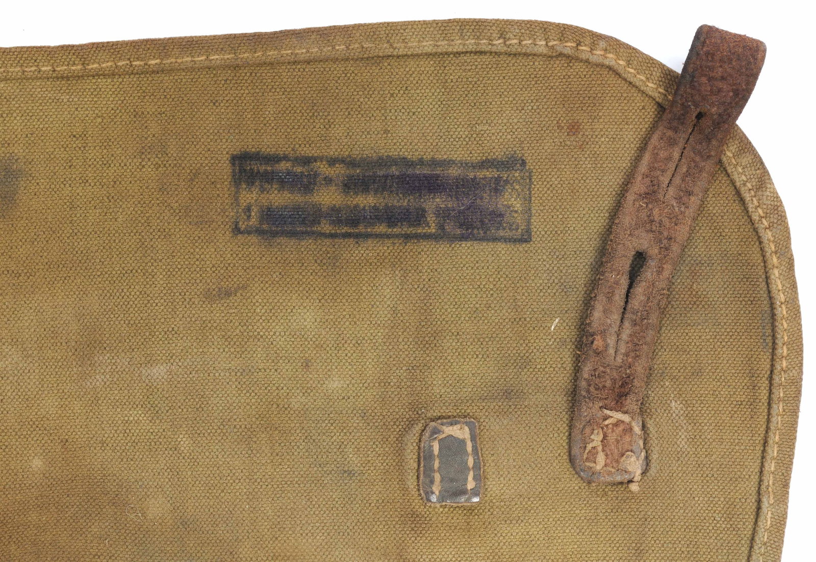 Inert German WWII Stielhandgranate "Potato Masher" Grenade & Bread Bag (CWA) - 10