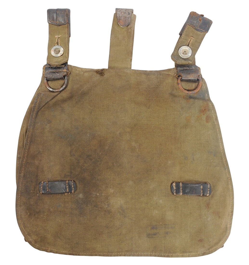 Inert German WWII Stielhandgranate "Potato Masher" Grenade & Bread Bag (CWA) - 2