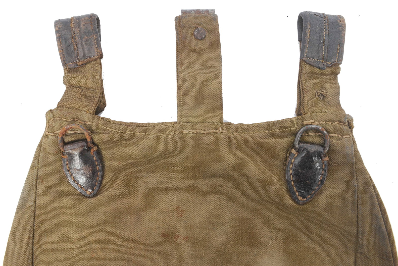 Inert German WWII Stielhandgranate "Potato Masher" Grenade & Bread Bag (CWA) - 6