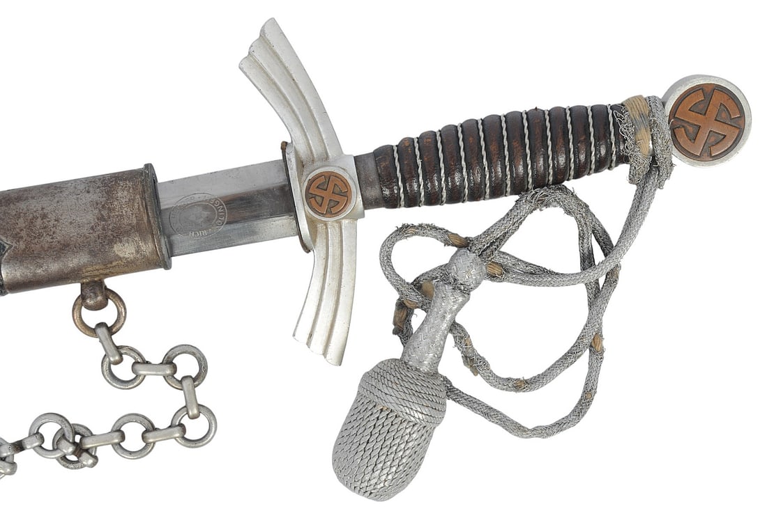 Early German First Model Luftwaffe Dress Dagger (D4J) - 7