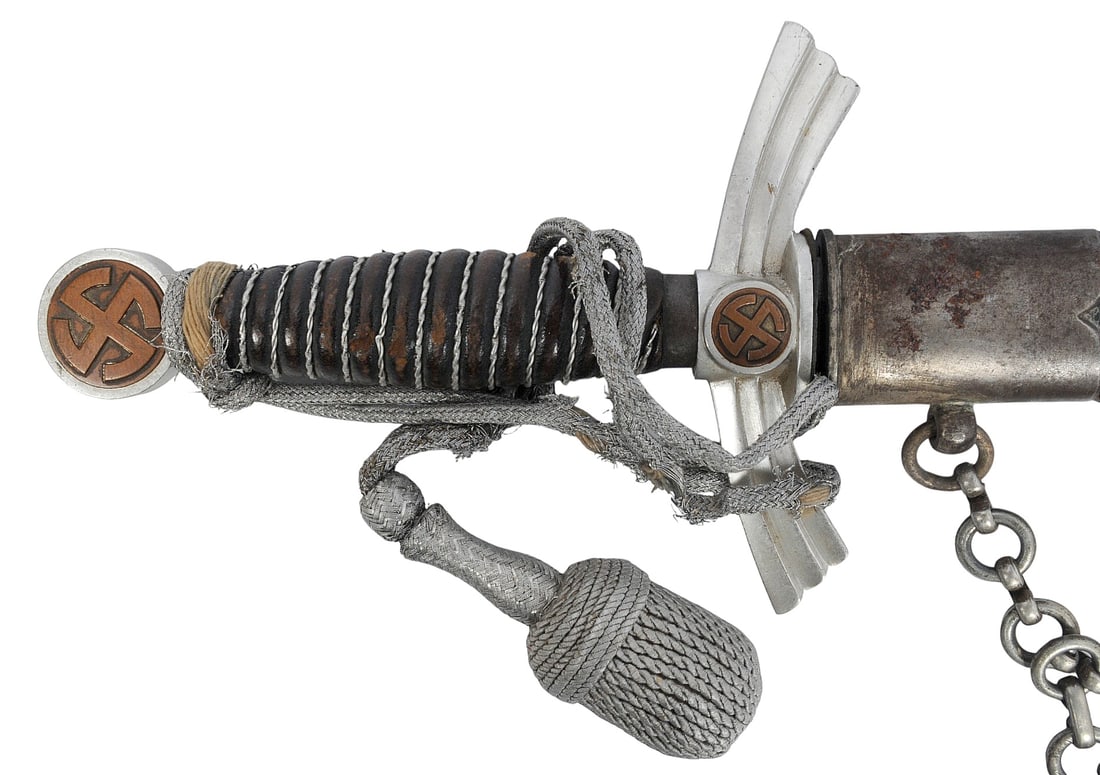 Early German First Model Luftwaffe Dress Dagger (D4J) - 9