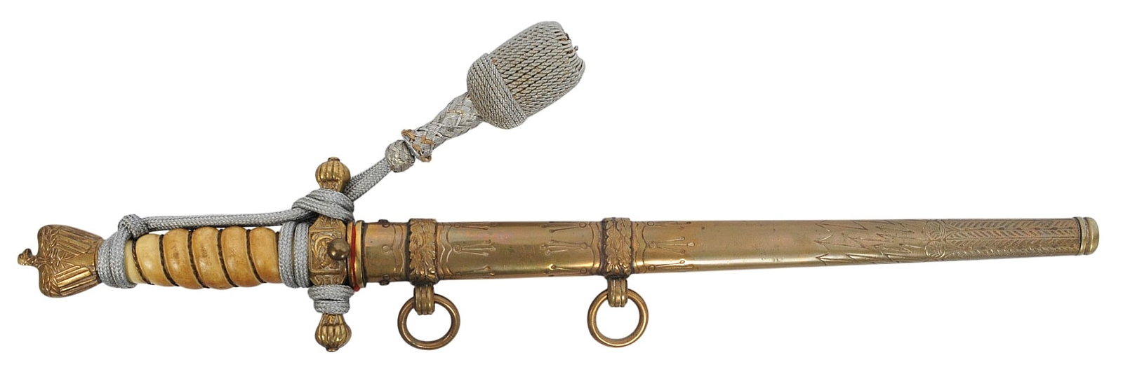 German WW2 Kriegsmarine Naval Officer Dress Dagger (D4J) - 10