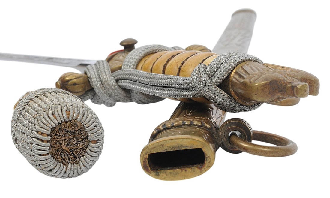 German WW2 Kriegsmarine Naval Officer Dress Dagger (D4J) - 5