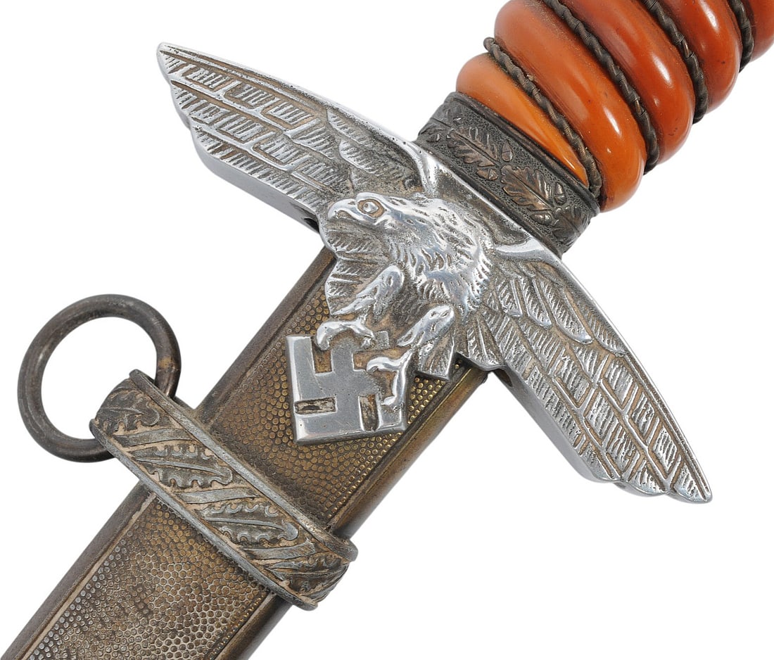 German WW2 Second Pattern Luftwaffe Dress Dagger (D4J) - 4