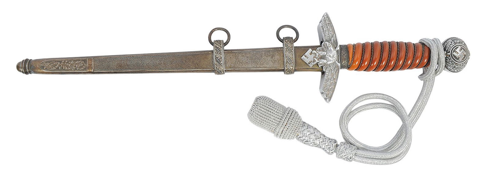German WW2 Second Pattern Luftwaffe Dress Dagger (D4J) - 7