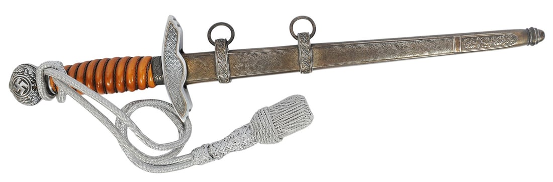 German WW2 Second Pattern Luftwaffe Dress Dagger (D4J) - 8