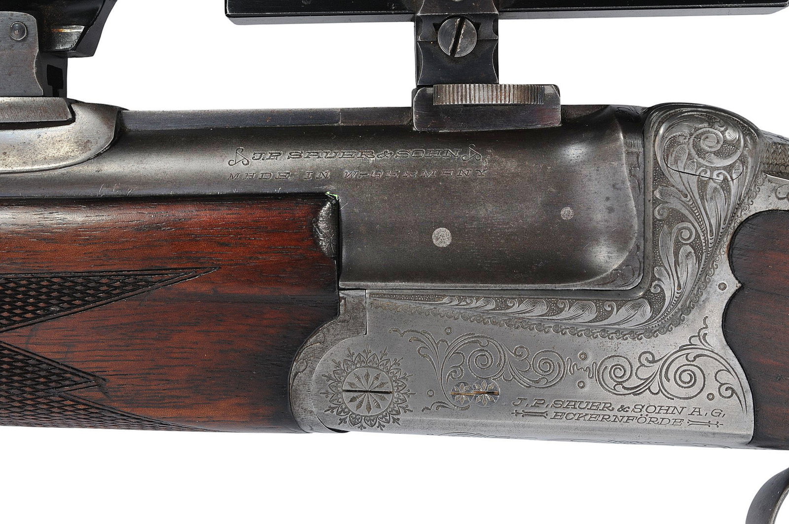 German Sauer & Sohn BBF.54 7x57r & 16ga Combination Rifle With Hensoldt Scope FFL 655811 (CWA1) - 12