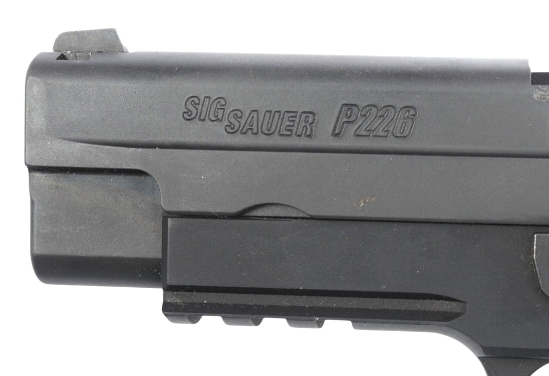 US Navy 85th Anniversary VF-11 "Red Rippers" Cased Presentation Sig P226 9mm Pistol- #47A057304 (A1) - 5