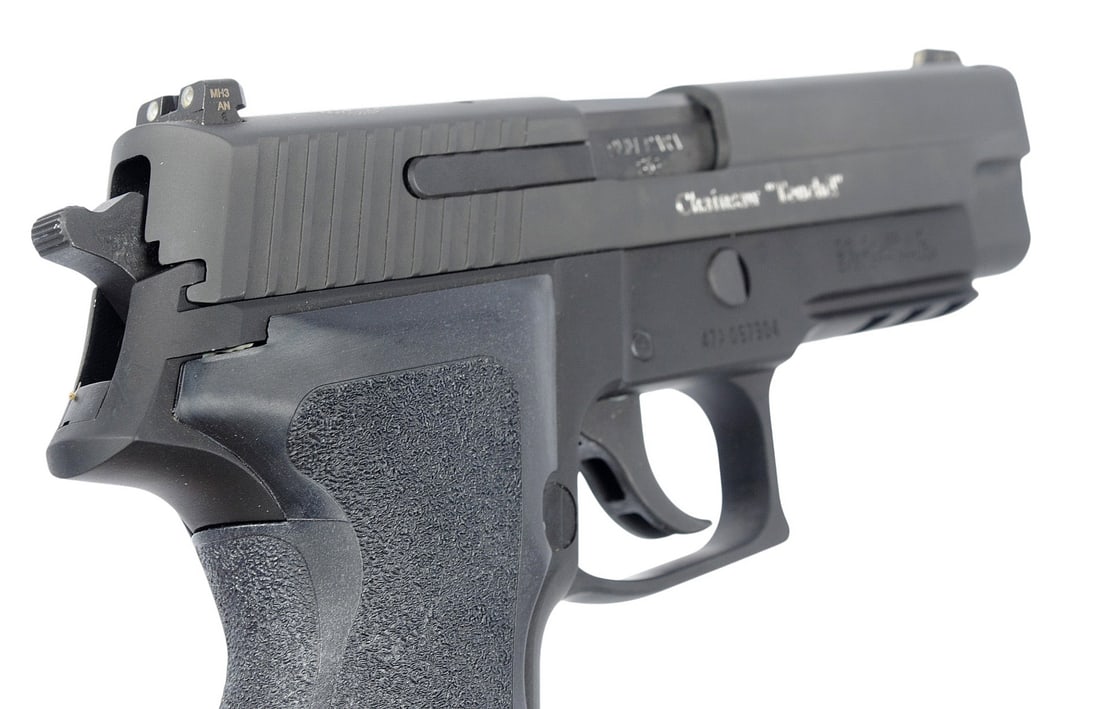 US Navy 85th Anniversary VF-11 "Red Rippers" Cased Presentation Sig P226 9mm Pistol- #47A057304 (A1) - 7