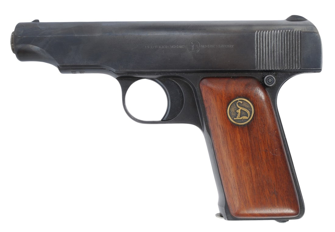Deutsche Werke Ortgies 7.65/32 ACP Semi-auto Pistol FFL Required 100947 (HLG1) - 3