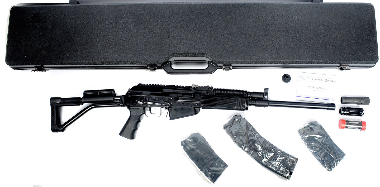 Russian Molot Vepr-12 12 Gauge Semi-auto Shotgun FFL Required: 14 V AH5809 (JGD1) - 2