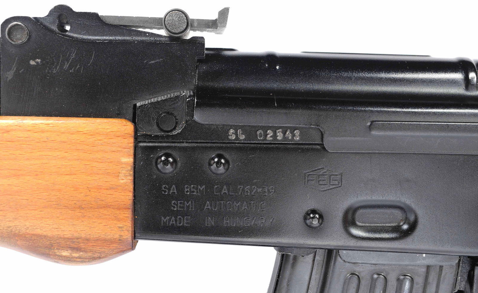 Hungarian FEG SA-85M AKM 7.62x39mm Semi-auto Rifle FFL Required: SL02543 (JGD1) - 7