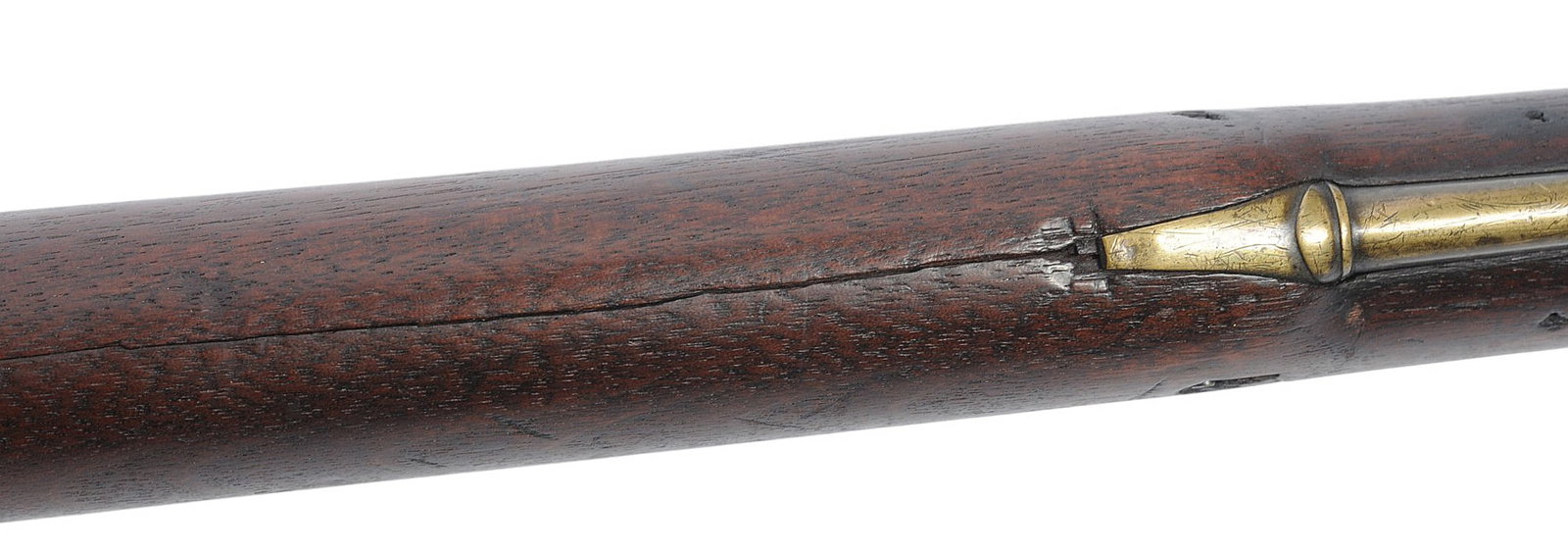 Possible US Military/Militia "R Ashmore" 69 cal Percussion Conversion Flintlock Musket-Antique (A1) - 5