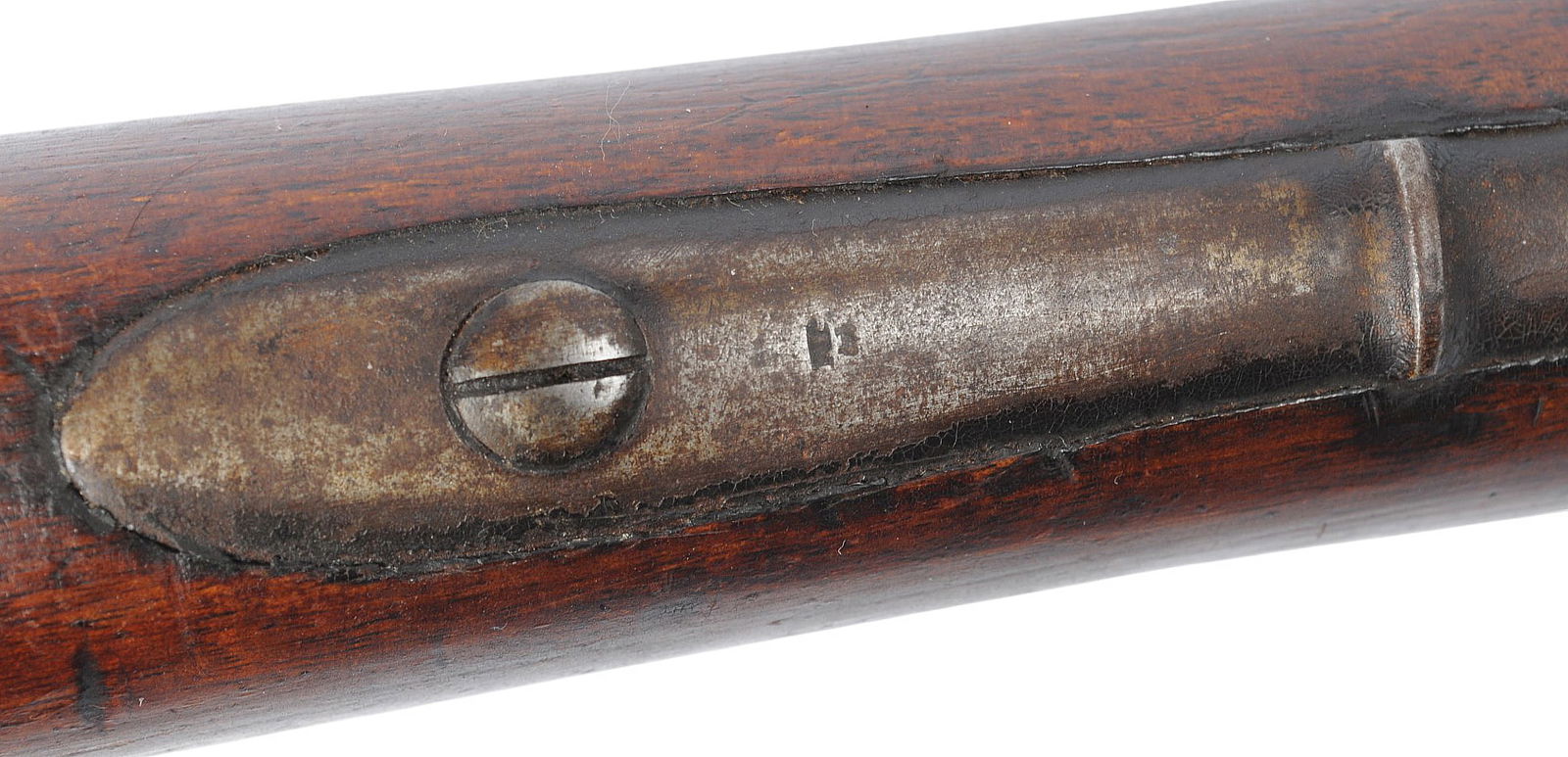 Rare Civil War era Belgian Model 1846 .71 caliber "Carbine A Tige" Percussion Rifle - Antique (A1) - 7