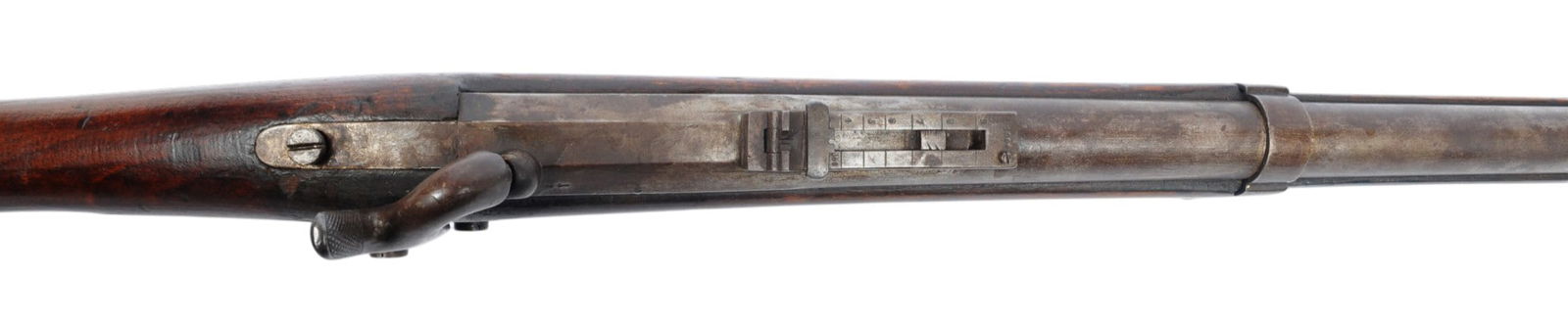 Rare Civil War era Belgian Model 1846 .71 caliber "Carbine A Tige" Percussion Rifle - Antique (A1) - 8