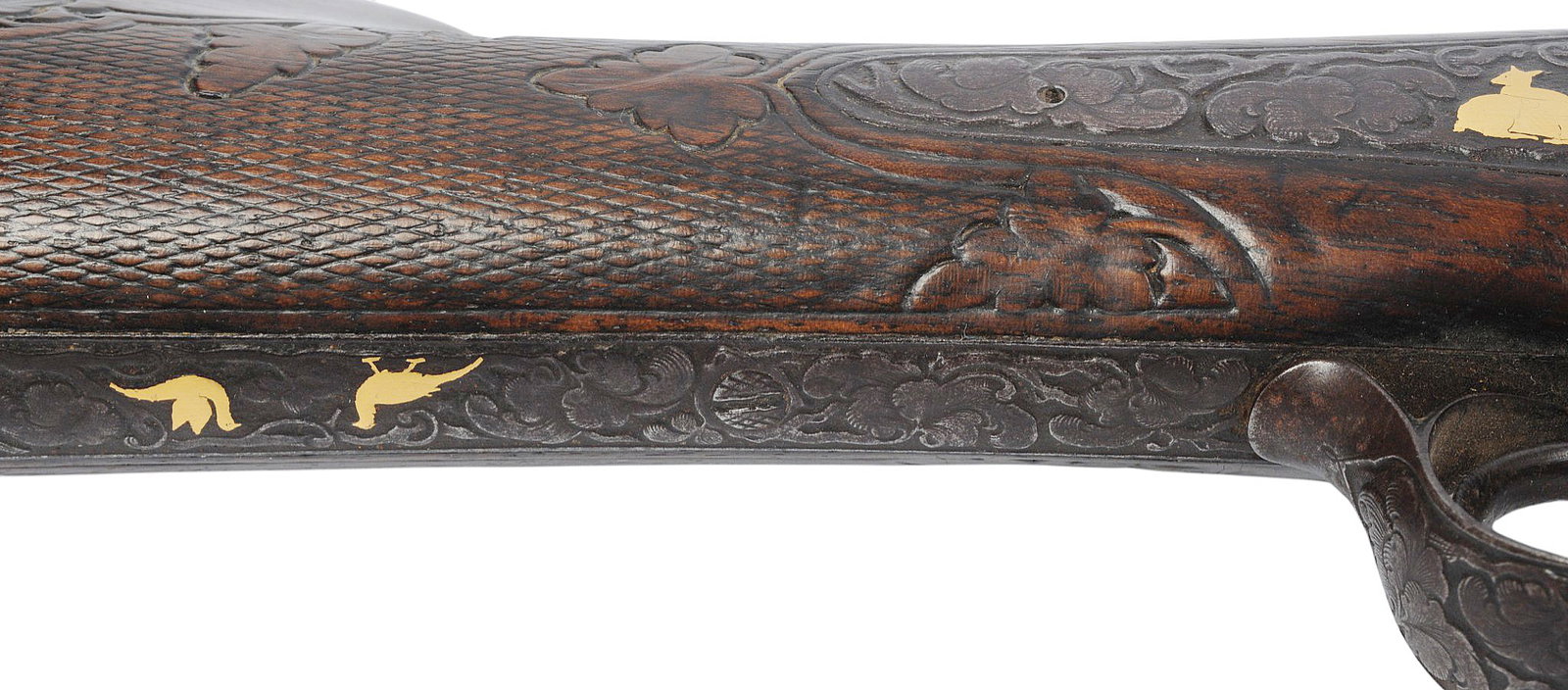Ornate Belgian Pinfire 12 Gauge Double Barrel Shotgun No FFL Required (A1) - 6