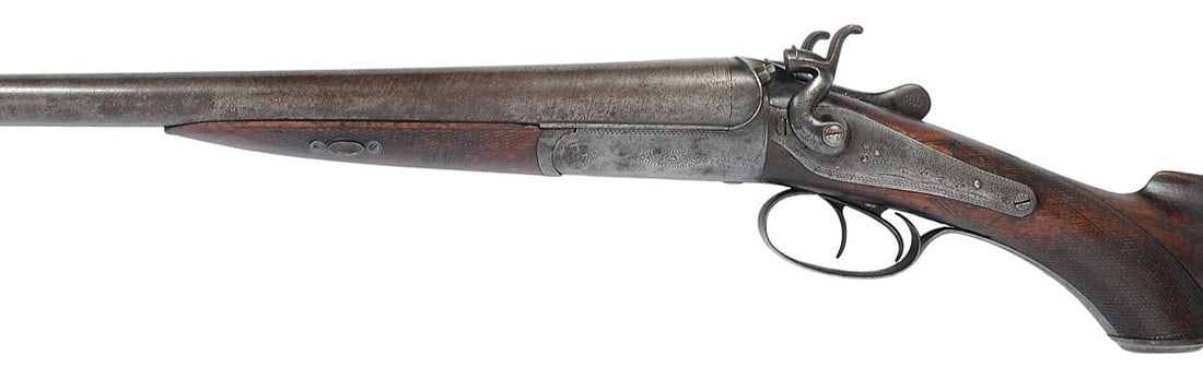 Antique English WM Moore 12 Ga Double-Barrel Shotgun - no FFL needed (A1) - 7