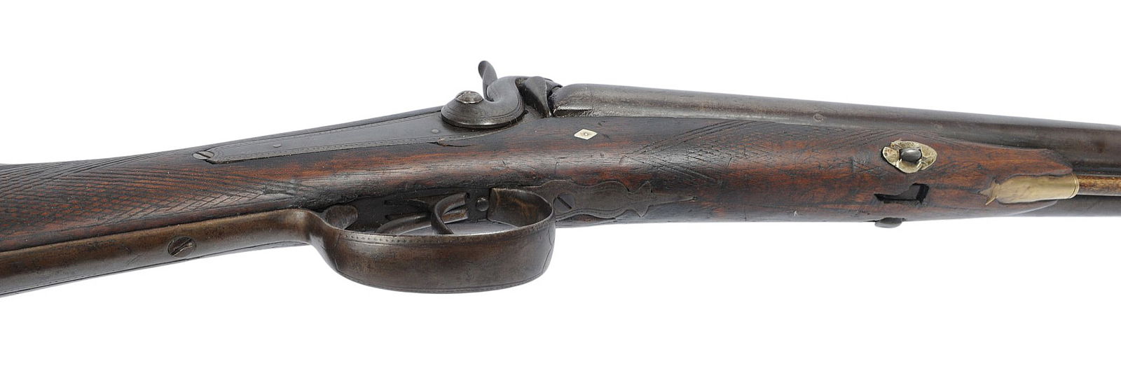 Civil War era English WM Durst 12 Ga. Double-Barrel Shotgun - no FFL needed (A1) - 3