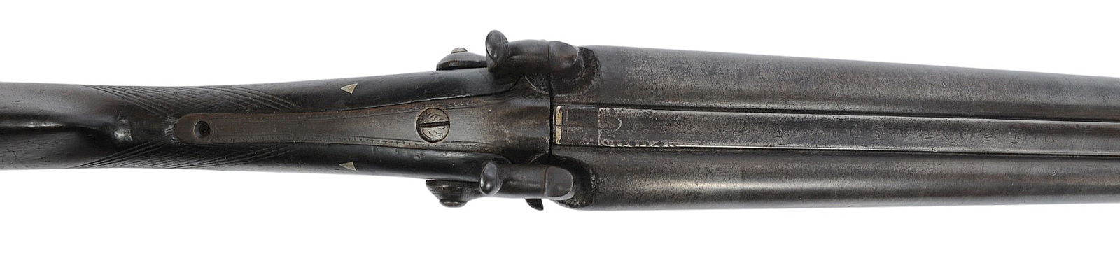 Civil War era English WM Durst 12 Ga. Double-Barrel Shotgun - no FFL needed (A1) - 5